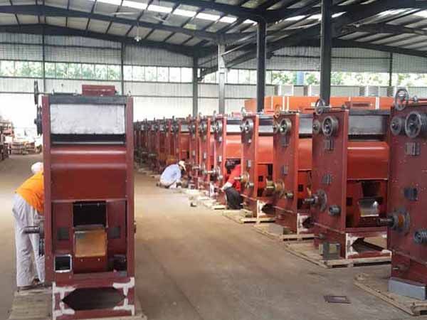 High-speed polishing machine safety check