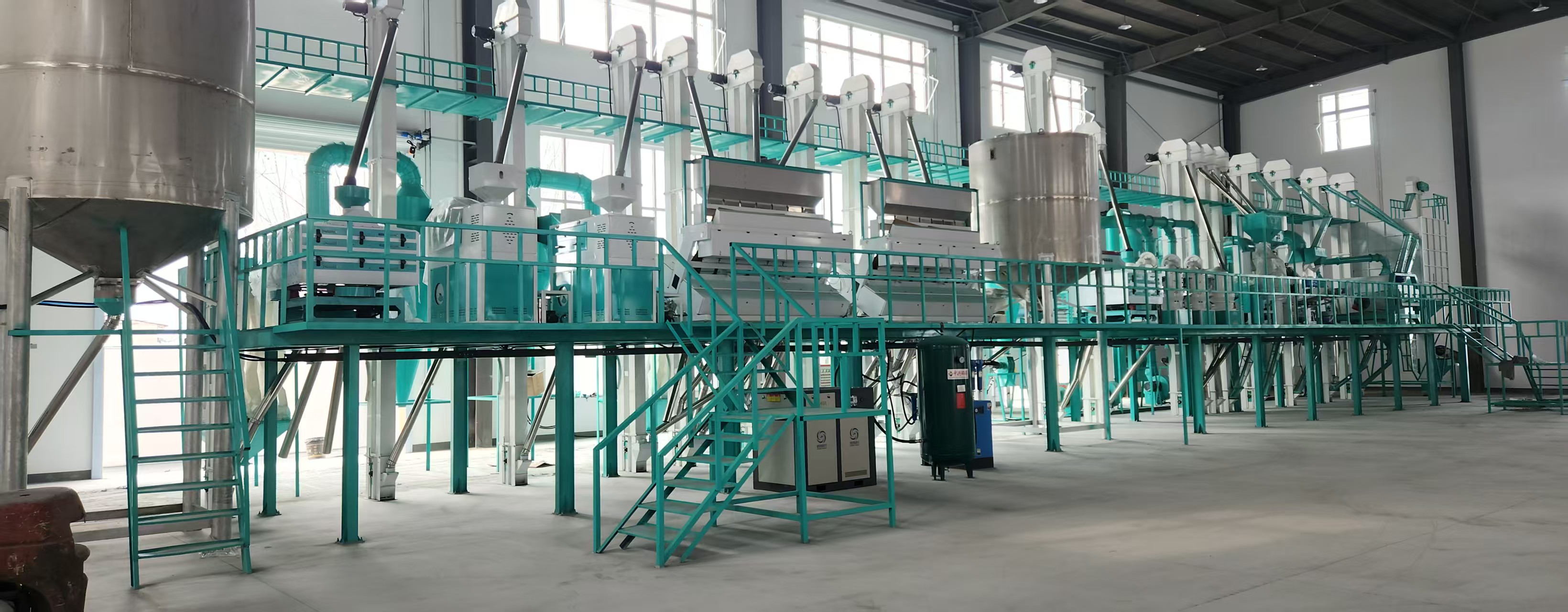 MNZJ60-200T Complete Rice Milling Equipment